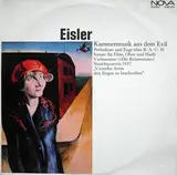 Kammermusik Aus Dem Exil - Hanns Eisler