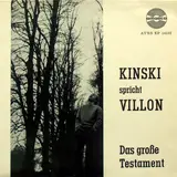 Das Große Testament - Klaus Kinski Spricht François Villon