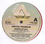 12'' - Aretha Franklin - Freeway Of Love - PINK VINYl