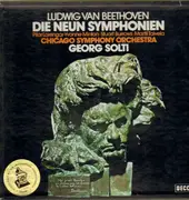 LP-Box - Beethoven - Die Neun Symphonien,, Solti, Chicago Symph Orch - inkl Solti-Interview-LP