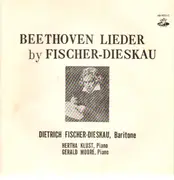 LP - Beethoven / Fischer-Dieskau - Lieder - box + booklet, blood red transp. vinyl