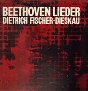 LP - Beethoven / Fischer-Dieskau - Lieder - box + booklet, blood red transp. vinyl