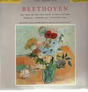 LP - Beethoven - Triple Concerto pour piano, violon, violoncelle et orch,, Oborin, Oistrakh, Knusevitsky