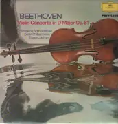 LP - Beethoven - Violin Concerto in D Major,, Schneiderhan, Berlin Philh, Jochum