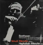 LP - Beethoven - Violinsonaten F-dur, A-dur,, Y. und H. Menuhin