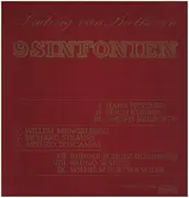 LP-Box - Beethoven - 9 Sinfonien,, 9 historische Dirigenten - Hardcoverbox + Booklet