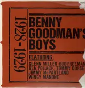 LP - Benny Goodman - Benny Goodman's Boys 1928-1929