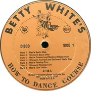 LP - Betty White - How to Dance Disco