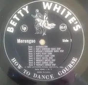 LP - Betty White - How To Merengue And Samba