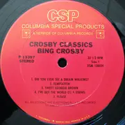 LP - Bing Crosby - Crosby Classics
