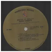 LP - Black Sabbath - Master Of Reality - Embossed / 180 gram