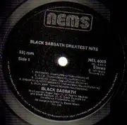 LP - Black Sabbath - Greatest Hits