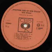 LP - Bob Dylan - Another Side Of Bob Dylan