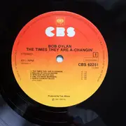 LP - Bob Dylan - The Times They Are A-Changin'