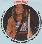 Picture LP - Bon Jovi - Slippery When Wet - RARE w POSTER