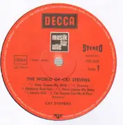 LP - Cat Stevens - The World Of Cat Stevens