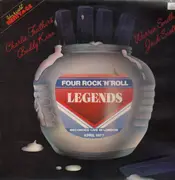 LP - Charlie Feathers, Buddy Knox, Jack Scott - Four Rock'N'Roll Legends