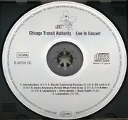 CD - Chicago - Live In Concert - Collectors Edition