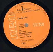 Double LP - David Bowie - David Live