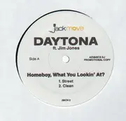 12'' - Daytona ft. Jim Jones - Homeboy, What You Lookin' At? - Promo Copy