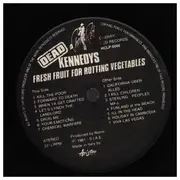 LP - Dead Kennedys - Fresh Fruit For Rotting Vegetables