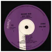 LP - Deep Purple - Machine Head - UK 1st Press / Gatefold