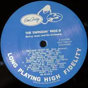 LP - Dinah Washington With Quincy Jones And His Orchestra - The Swingin' Miss 'D'