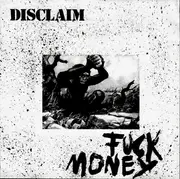 7'' - Disclaim - Fuck Money - Blue Vinyl, EP