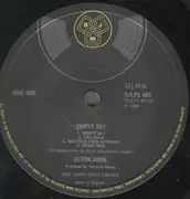 LP - Elton John - Empty Sky - textured cover