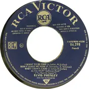 7inch Vinyl Single - Elvis Presley - Jailhouse Rock - Blue Labels
