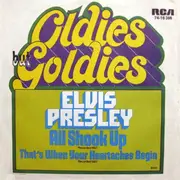 7'' - Elvis Presley With The Jordanaires - All Shook Up / That's When Your Heartaches Begin