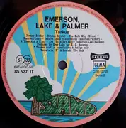LP - Emerson, Lake & Palmer - Tarkus - Gatefold, Pink Rim Island