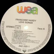 LP - Francoise Hardy - Love Songs - RARE