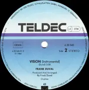 12inch Vinyl Single - Frank Duval - Living Like A Cry