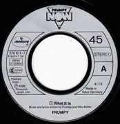 7inch Vinyl Single - Frumpy - What It Is