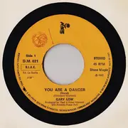 7inch Vinyl Single - Gary Low - You Are A Danger - Pink Sleeve
