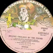 LP - Genesis - Selling England By The Pound - ITALIAN PRESS