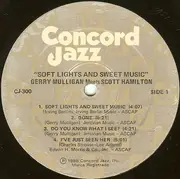 LP - Gerry Mulligan meets Scott Hamilton - Soft Lights & Sweet Music