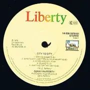 LP - Gerry Rafferty - City To City