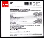 Double CD - Giuseppe Verdi - Macbeth