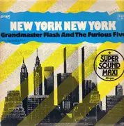 12inch Vinyl Single - Grandmaster Flash & The Furious Five - New York New York