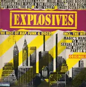 LP - Grandmaster Flash & the Furious Five, Whodini, T. Ski Valley - Explosives - The Best of Rap, Funk & Disco