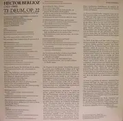 LP - Hector Berlioz : The London Symphony Orchestra & London Symphony Chorus , Sir Colin Davis - Te Deum