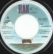 7inch Vinyl Single - Hot Chocolate - Girl Crazy