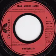 7inch Vinyl Single - Jean-Michel Jarre - Oxygene IV