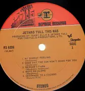 LP - Jethro Tull - This Was - ORIGINAL US 2 TONE LABELS