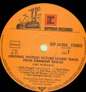 LP - Jimi Hendrix - Rainbow Bridge - Original Motion Picture Sound Track - NO LABEL CODE