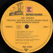 LP - Jimi Hendrix - Rainbow Bridge - Original Motion Picture Sound Track - Gatefold