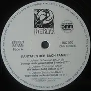 LP - Bach - Kantaten Der Bach Familie - Solo Kantaten - Gatefold