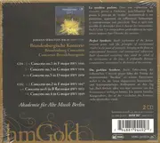 Double CD - Bach / Akademie Für Alte Musik Berlin - Brandenburgische Konzerte - Digipak + Booklet